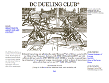 Tablet Screenshot of dcduelingclub.com